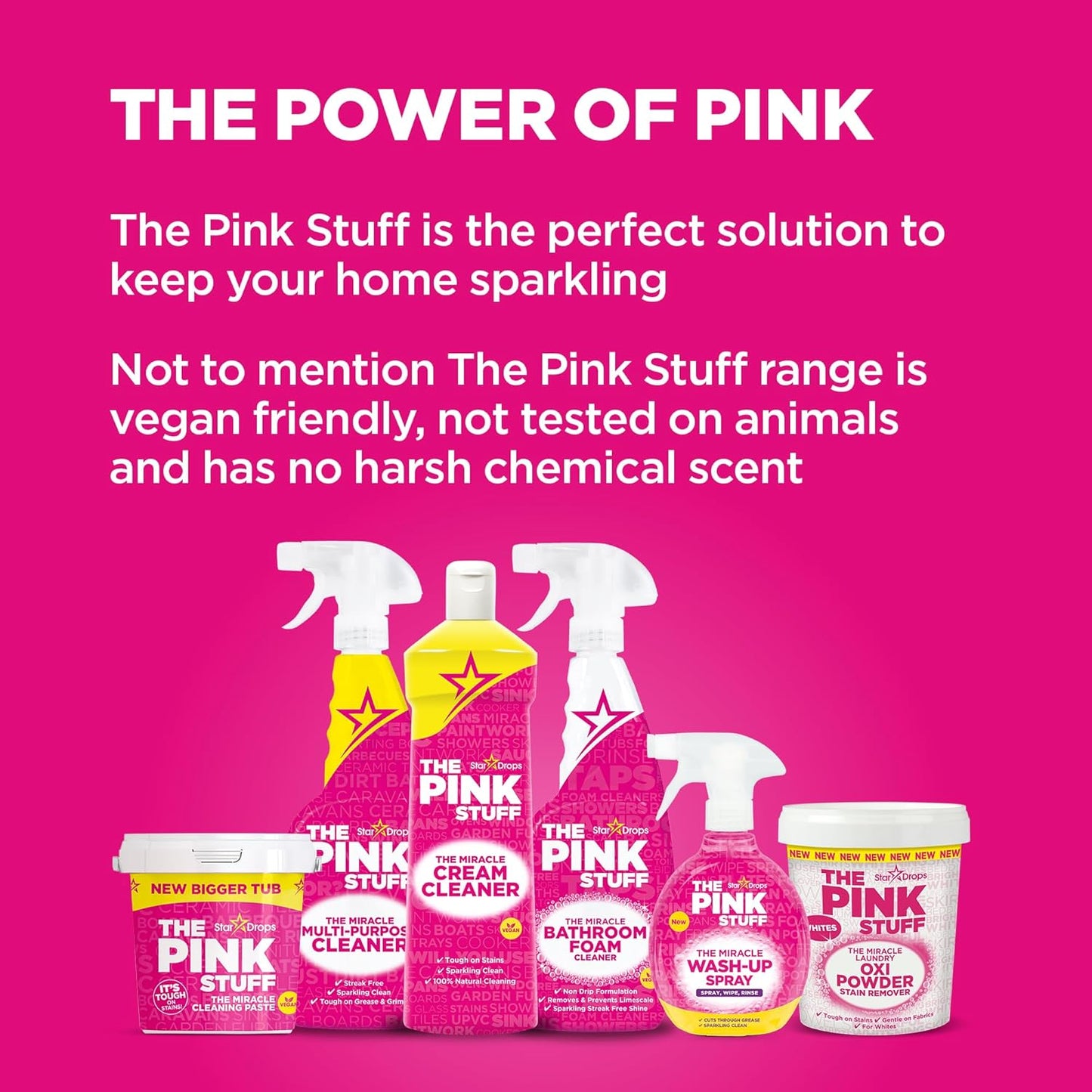 The Pink Stuff The Miracle Foaming Toilet Cleaner (Pack of 3)