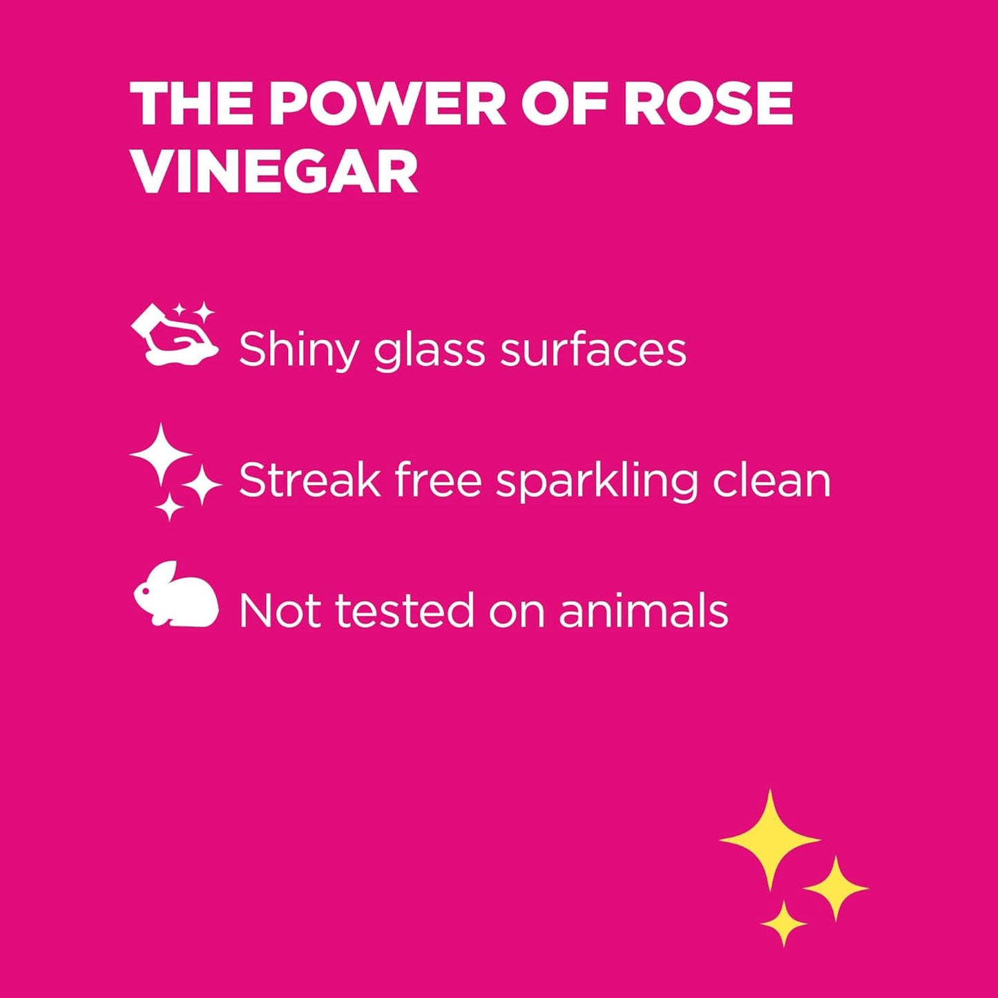 THE PINK STUFF - THE MIRACLE WINDOW CLEANER WITH ROSE VINEGAR (750ML)