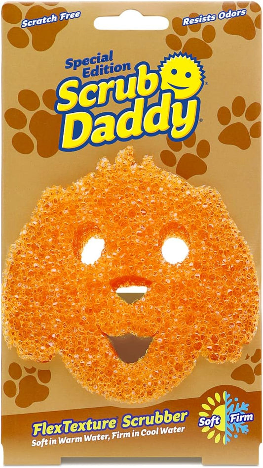 Scrub Daddy Special Edition Dog Flextexture Scrubber Orange - 1 pack