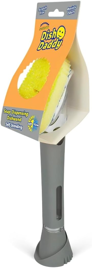 Scrub Daddy Self-Standing Soap Dispensing Dishwand