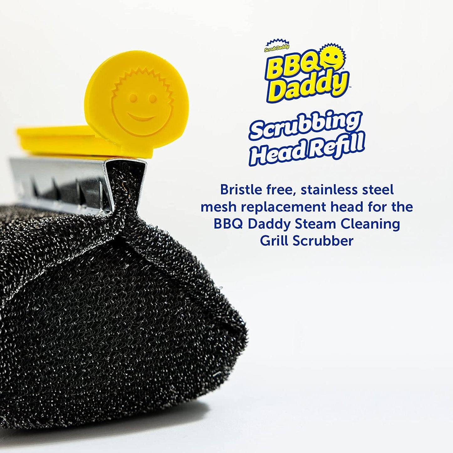 SCRUB DADDY BBQ DADDY GRILL BRUSH HEAD REFILL