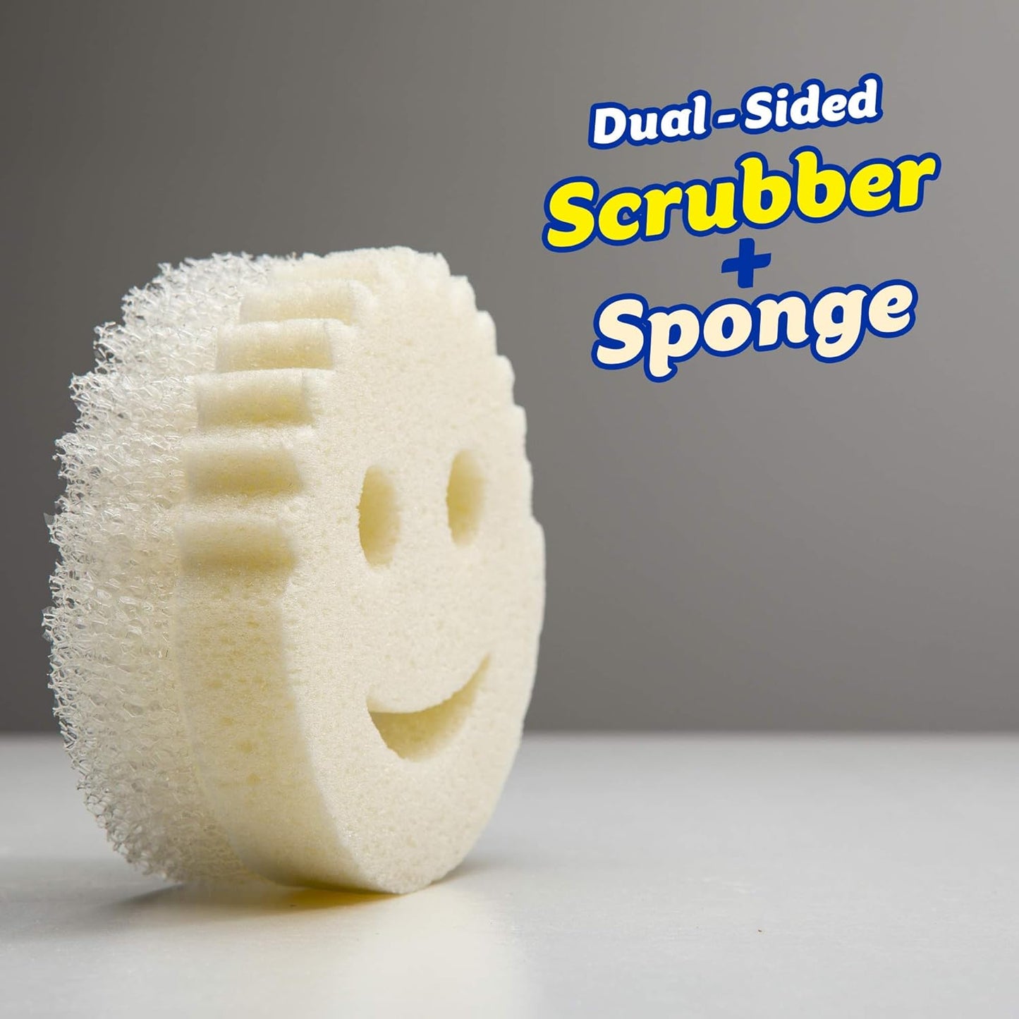 Scrub Mommy Dye Free Dual-Sided Scrubber and Sponge - 1 pack