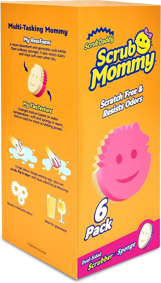 Scrub Mommy Pink Sponge – 6 Pack