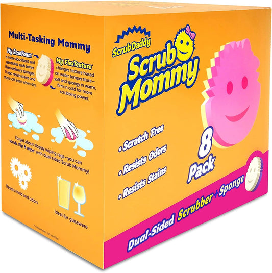 Scrub Mommy Pink Sponge – 8 Pack