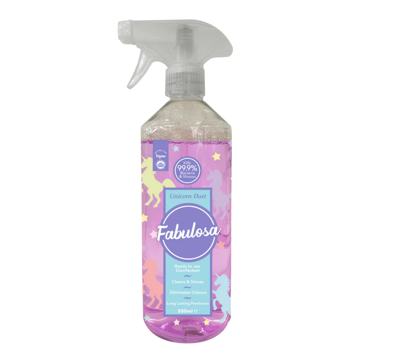 The Fabulosa Multi-Purpose Anti Bacterial Unicorn Dust Spray 500 ml